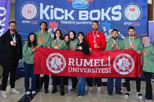 link İstanbul Rumeli Üniversitesi’nden Kick Boks Ünilig Türkiye Şampiyonası’nda büyük başarı