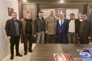 Silivri Şoförler Odası Başkan Adayı Yalçınkaya’dan SİBESO’ya tebrik ziyareti