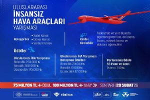 link Uluslararası İnsansız Hava Araçları Yarışması’na başvurular sürüyor