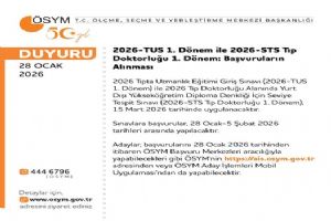 link 2026-TUS VE 2026-STS TIP Doktorluğu Sınavları için başvurular başlıyor