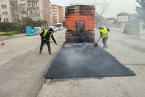 Silivri’de yol bakım ve onarım çalışmaları aralıksız sürüyor