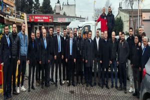 link Silivri Şoförler Odası Başkan Adayı Gürkan Ölçer’den oto kurtarıcı ve vinç operatörü esnafına ziyaret