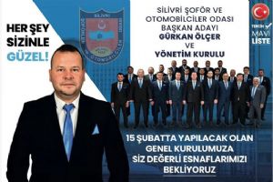 Silivri Şoförler ve Otomobilciler Odası Başkan Adayı Gürkan Ölçer: Birleştirmeye geliyoruz