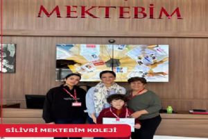 Silivri Mektebim Koleji Öğrencisinden İlçe Üçüncülüğü