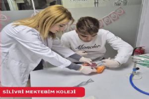 Silivri Mektebim Koleji’nde Biyoloji Dersi laboratuarda işlendi