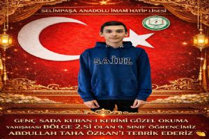 Selimpaşa Anadolu İmam Hatip Lisesi’nden büyük başarı