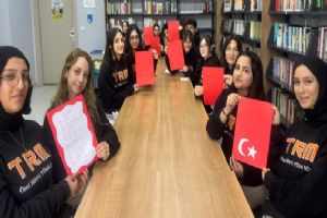 Silivri TÜRAM Lisesi’nde “Bayrak Sevgisi” temalı Yaratıcı Yazarlık Etkinliği
