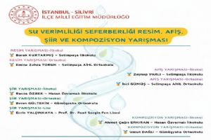 Silivri’de Su Verimliliği Yarışmasında öğrencilerden örnek başarı