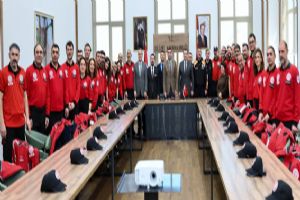 link Silivri MEB AKUB Ekibine Peç Takma Töreni