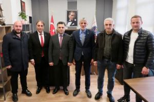 Silivri Rizeliler Derneği’nden Emniyet Müdürü Okan Büzkaya’ya ziyaret