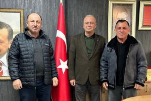 link Silivri AK Parti İlçe Başkanı Barlas, Turan’ı ağırladı