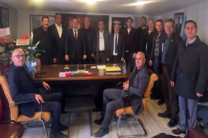 link Silivri Muhtarlarından Gürkan Ölçer’e hayırlı olsun