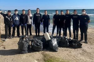 link Silivri Necip Sarıbekir Lisesi’nden Parkköy sahilinde çevre duyarlılığı