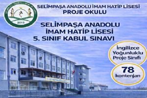 link Selimpaşa Anadolu İmam Hatip Lisesi 5. Sınıf Kabul Sınavı