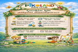link Silivri Pikoland Kids Club’da oyunla gelişen bir dünya