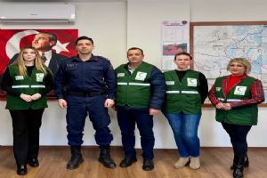 link Silivri Yeşilay’dan İlçe Jandarma Komutanlığı’na ziyaret