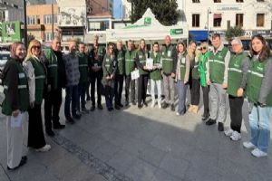 Silivri Yeşilay’dan meydanda farkındalık çalışması