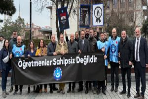 Silivri Türk Eğitim-Sen: 81 İlde eğitim çalışanlarına yönelik şiddeti protesto ediyoruz