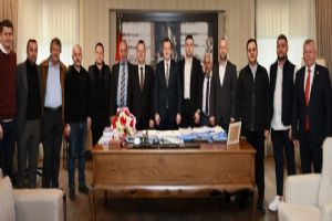 Silivri Belediye Başkanı Balcıoğlu, Şoförler Odası yönetimini ağırladı