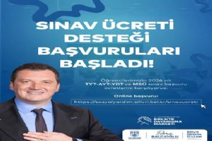 Silivri Belediyesinden öğrencilere sınav ücreti desteği