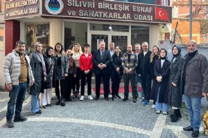 Silivri Taekwondo Ailesinden Nuray Koçer’e hayırlı olsun ziyareti