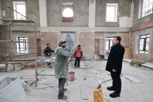 Silivri Alibey Cami yeniden yükseliyor