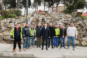 Silivri’nin girişine peyzaj düzenlemesi