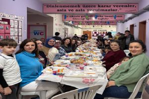 Silivri Danamandıra İlk ve Ortaokulu ailesi iftar sofrasında buluştu