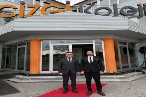 Silivri Emniyet Müdürü Büzkaya’dan Çizgi Eğitim Kurumları’na ziyaret