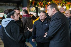 link Silivri Belediye Başkanı Balcıoğlu Selimpaşa Semt Pazarı’nda vatandaşlarla buluştu