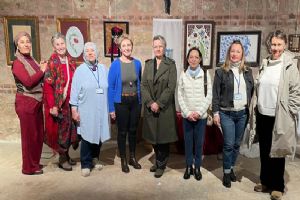 Silivri'de 'Kadının Gücüyle Değişen Dünya Sergisi' kapsamında atölye buluşması