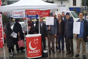 link Silivri Saadet Partisi’nden Gazze ve Kudüs mesajı