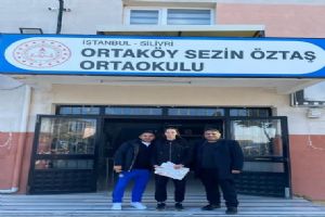 Silivri Ortaköy Sezin Öztaş Ortaokulu Öğrencisi Ayşegül Toker’den Türkiye derecesi