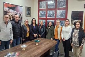 Silivri ÇYDD yönetiminden ADD Başkanı Yılmaz'a hayırlı olsun