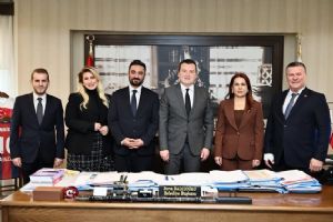 Silivri Belediye Başkanı Balcıoğlu, Denetim Komisyonu üyeleriyle bir araya geldi