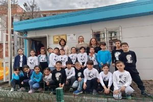 Silivri Gazi İlkokulu Öğrencilerinden Muhtarlık ziyareti