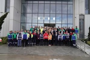 link İSTAÇ Seymen Tesislerinde saha incelemesi