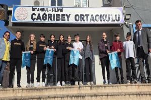Silivri Çağrıbey Ortaokulu’nda “Ben Temiz Sınıfım Temiz” Projesi kapsamında haftanın en temiz sınıfları belirlendi
