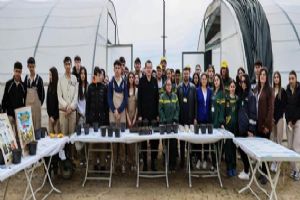 Bulgaristan’dan gelen öğrenciler Silivri TÜRAM’da tarımla buluştu