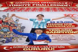 Silivri Gümüşyaka Ortaokulu’ndan Türkiye Finallerinde büyük başarı