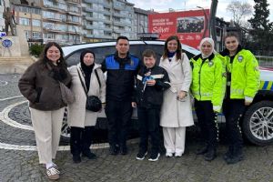 link Silivri Danamandıra İlk Ve Ortaokulu’ndan Polis Teşkilatına anlamlı kutlama