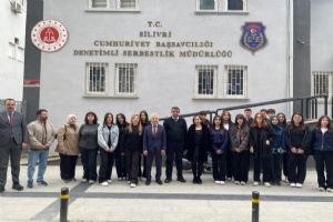 link Silivri Baldöktü Lisesi Adalet Bölümünden Denetimli Serbestlik Müdürlüğü’ne mesleki inceleme gezisi