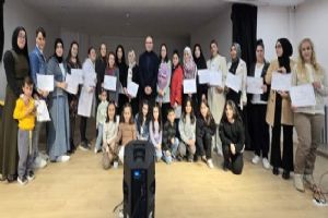 Silivri Namık Kemal İlk/Ortaokulu’nda Aile Okulu Sertifika coşkusu