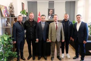 Silivri Şoförler Odası’ndan Emniyet Müdürü Okan Büzkaya’ya ziyaret