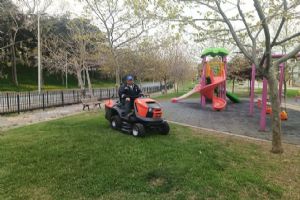 Silivri’de park ve yeşil alanlar yaza hazırlanıyor