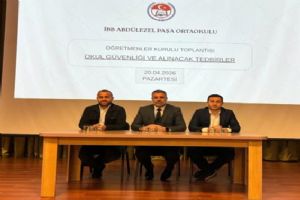 Silivri İBB Abdülezel Paşa İlk ve Ortaokulu’nda Okul Güvenliği Toplantısı