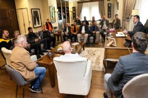 Silivri Belediye Başkanı Balcıoğlu fırıncı esnafıyla bir araya geldi