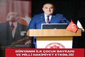 İstanbul Rumeli Üniversitesi’nde 23 Nisan’a özel anlamlı konferans