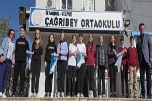 Silivri Çağrıbey Ortaokulu’nda haftanın en temiz sınıfları belirlendi