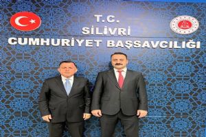 Silivri Cumhuriyet Başsavcısı Kurt’a Turan'dan “Hoş Geldiniz” ziyareti